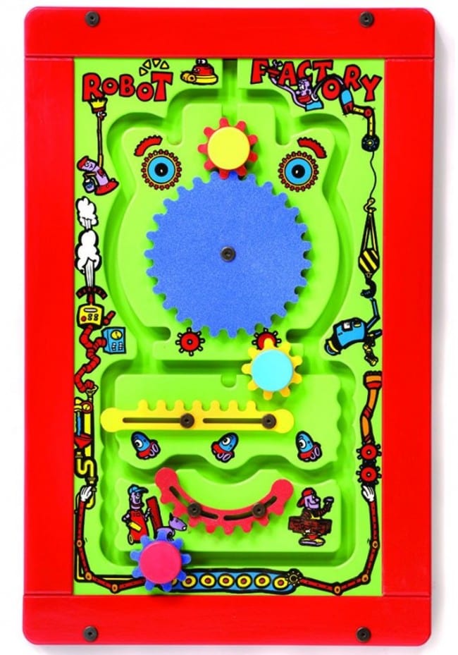 Gressco Wall Panel Toys Robot Factory Wall Game