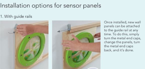 HABA Pro Turning Spiral with Balls Sensory Wall Activity Panel