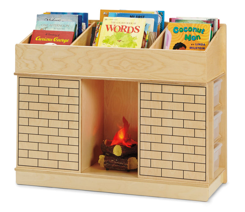 Jonti Craft 3776JC Storybook Fireplace Bookshelf