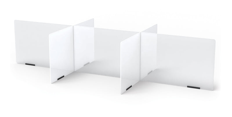 See-Thru Table Divider Shields- 6 station
