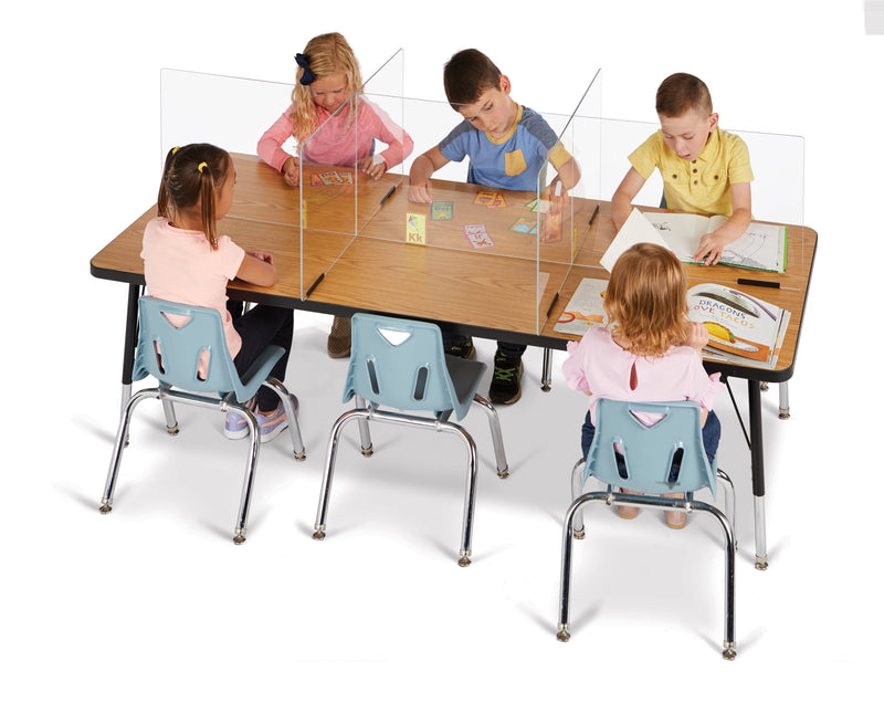 See-Thru Table Divider- 6 station