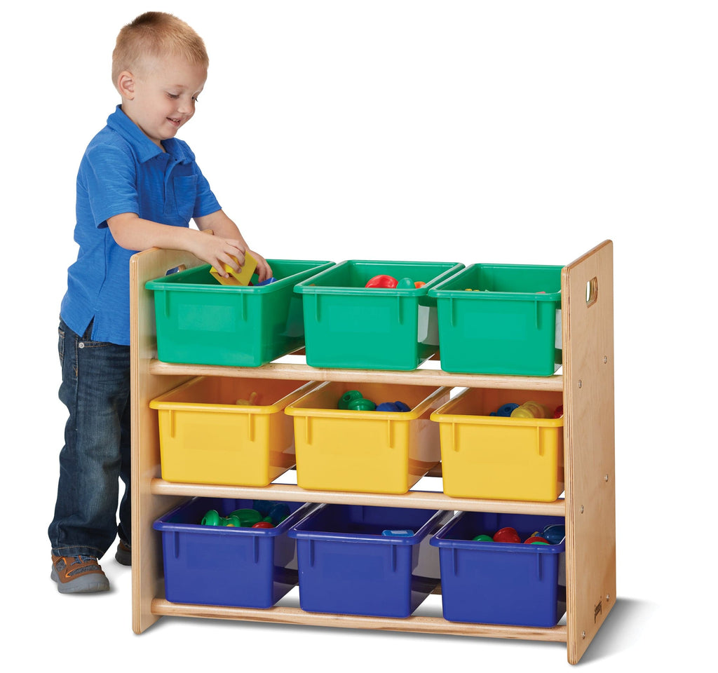 Jonti Craft Cubbies Jonti-Craft® Cubbie-Tray Storage Rack - with Colored Cubbie-Trays