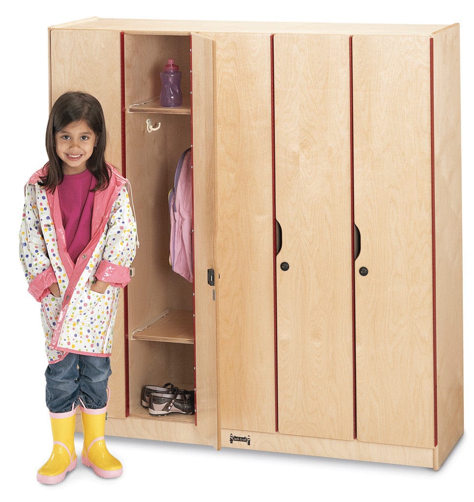 Jonti Craft F Jonti-Craft® 5 Section Lockers with Doors