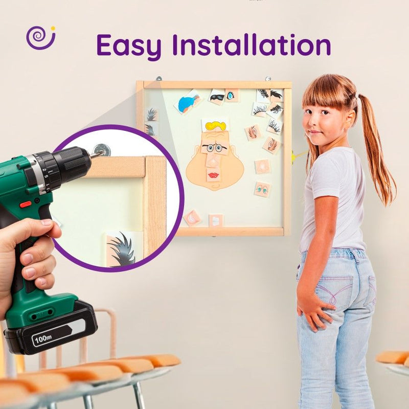 Playscapes Magnetic Interactive Wall Activities by Playscapes