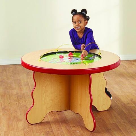 Playscapes 15MPTMYP MyPlate Magnetic Play Table Shows Food Groups and Healthy Choices