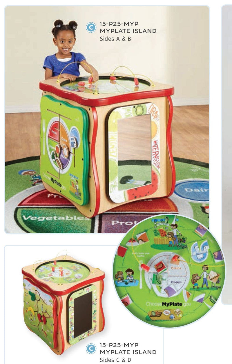Playscapes F MyPlate Island Play Cube