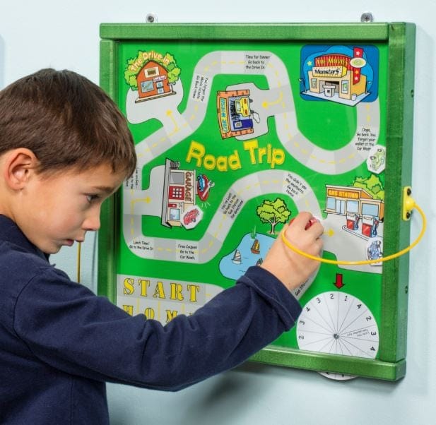 Playscapes Magnetic Road Trip Wall Toy
