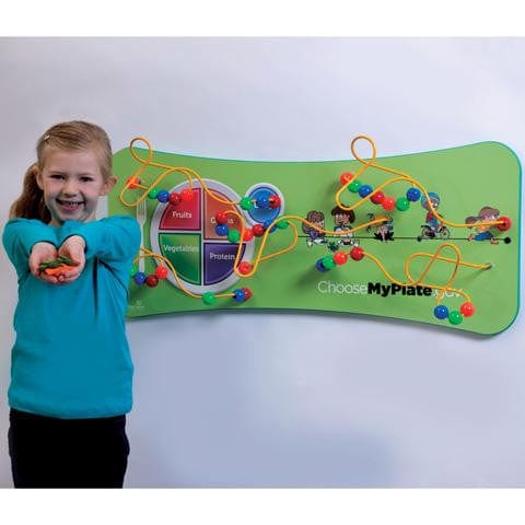 Playscapes Wall Panel Toys MyPlate Wall Flip Game