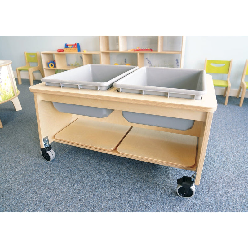 Whitney Brothers Activity Tables Whitney Plus Two Tub Sand and Water Table