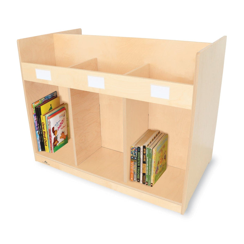 Whitney Brothers Book Display Mobile Library Book Cabinet