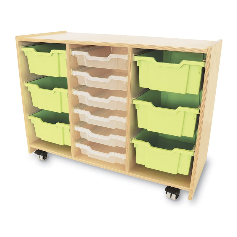 Whitney Brothers CH0284 Whitney Plus Green Tray Storage Cabinet