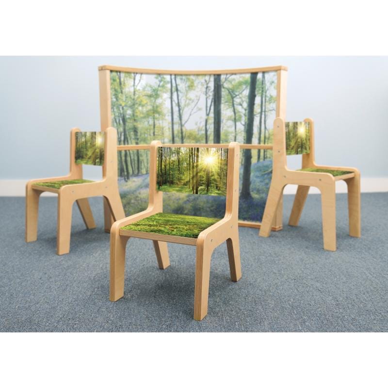 Whitney Brothers Classroom Tables and Chairs Nature View 12H Summer Chair