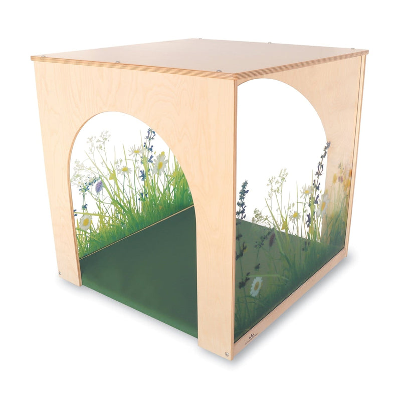 Whitney Brothers Playhouses Nature View Playhouse Cube and Mat Set