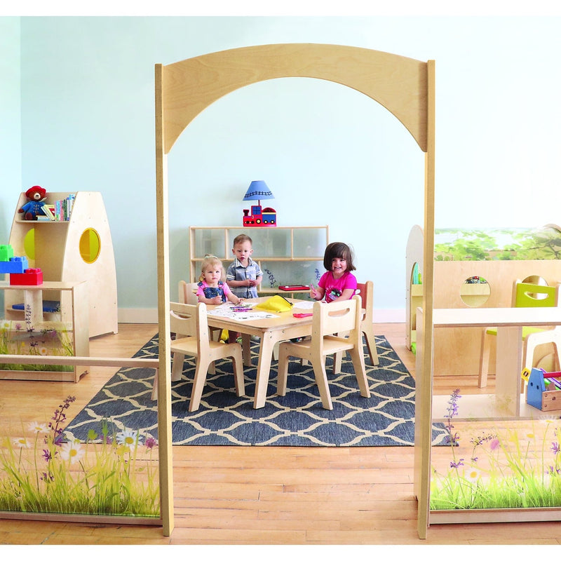 Whitney Brothers Room Dividers Nature View Divider Archway