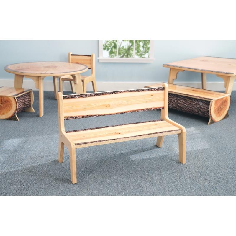 Whitney Brothers Seating Nature View Live Edge Bench 10H