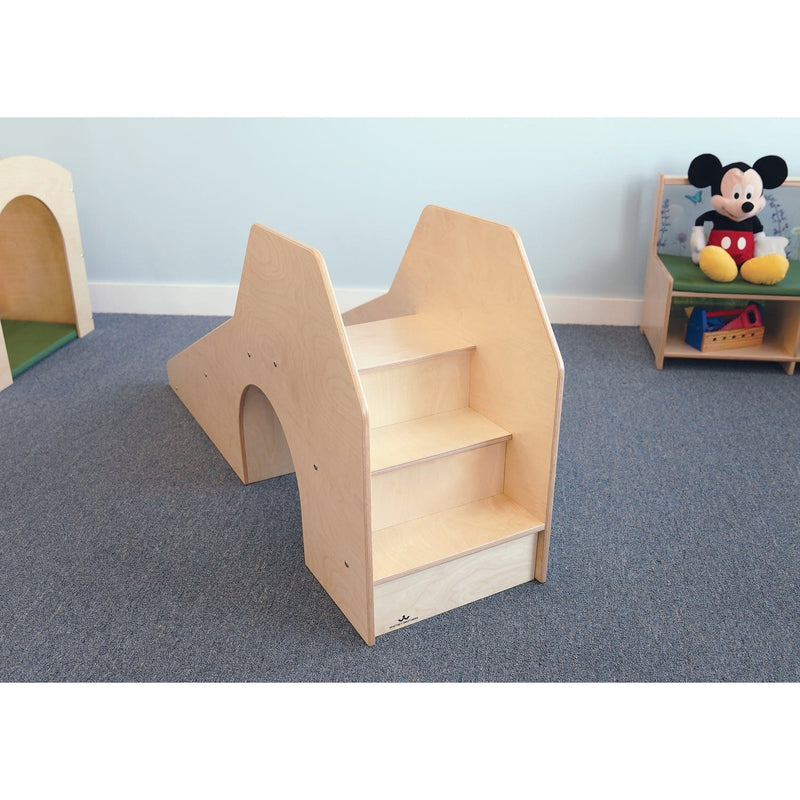 Whitney Brothers Toddler Slide With Stairs and Tunnel