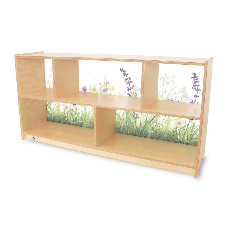 Whitney Brothers WB0247 Nature View Acrylic Back Cabinet 24H