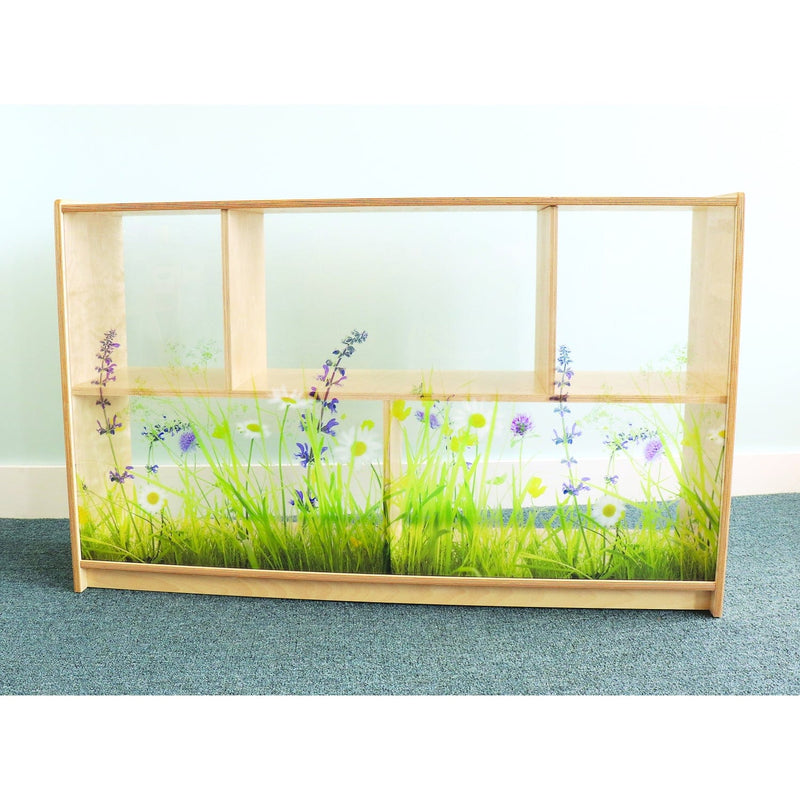 Whitney Brothers WB0248 Nature View Acrylic Back Cabinet 30H