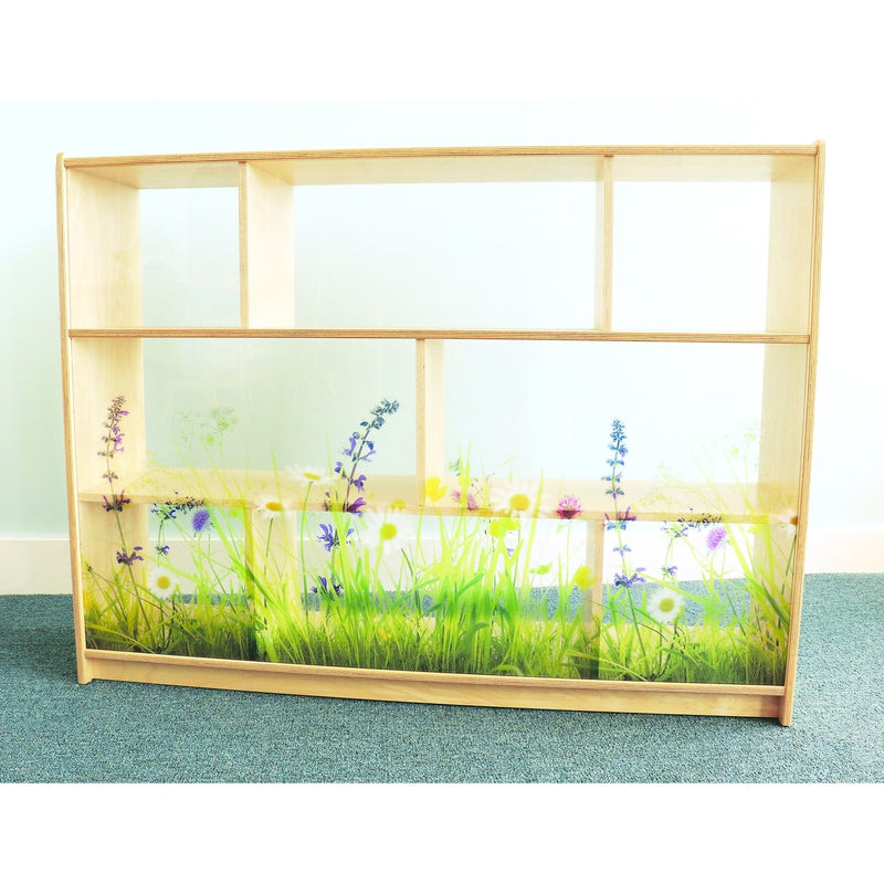 Whitney Brothers WB0249 Nature View Acrylic Back Cabinet 36H