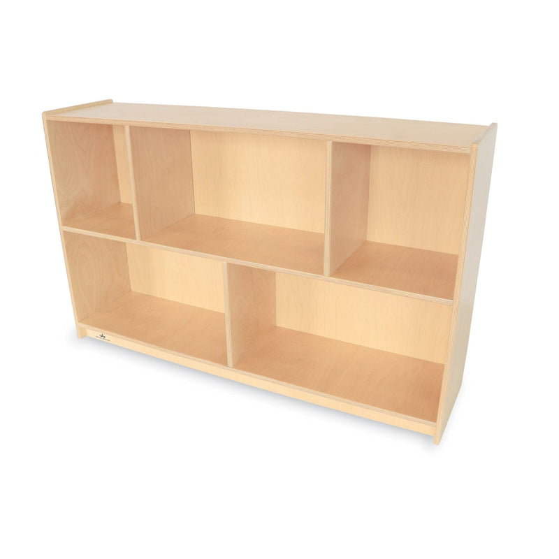 Whitney Brothers WB0353 Basic Single Storage Shelf Cabinet 36H