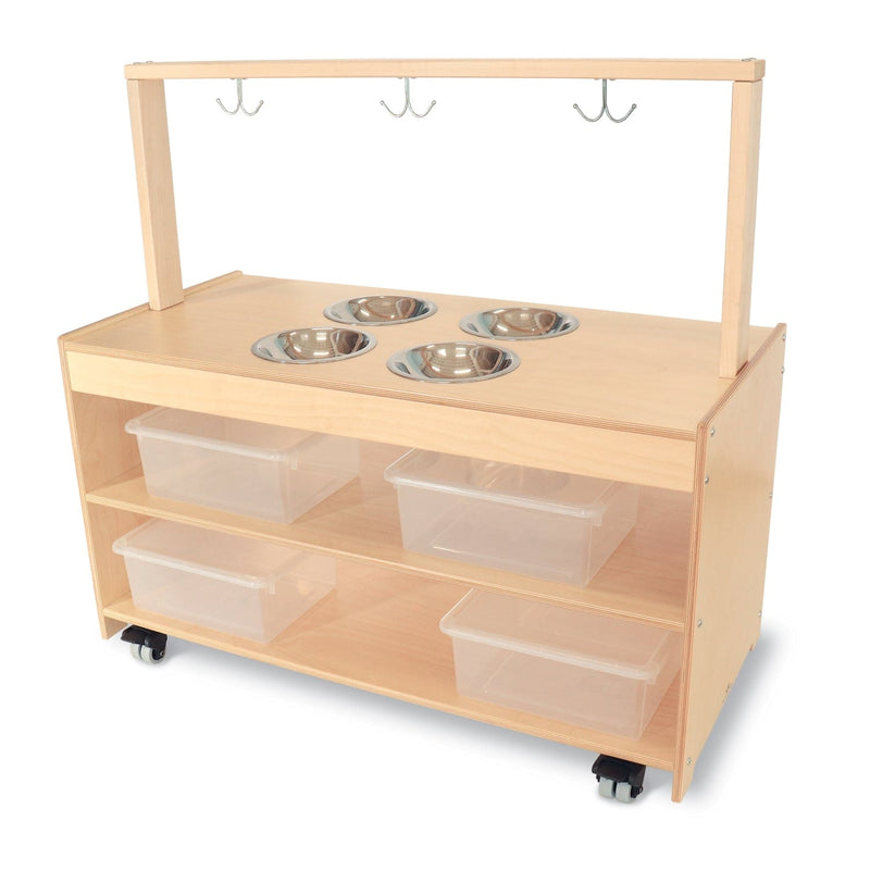 Whitney Brothers WB0384 Mobile Sensory Play Kitchen
