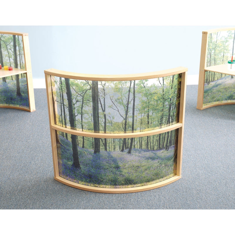 Whitney Brothers WB0609 Nature View Curved Divider Panel 36H