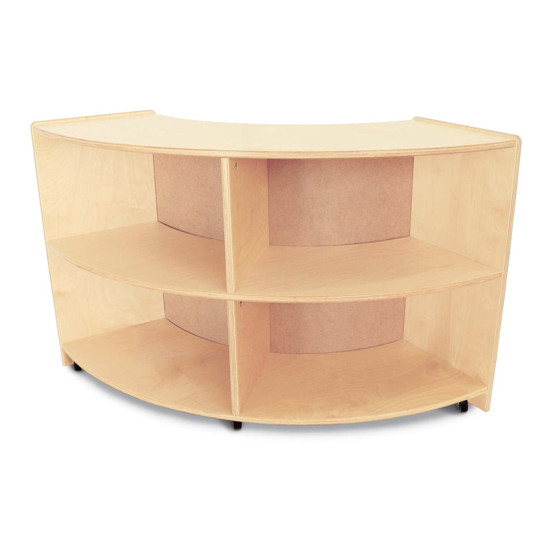Whitney Brothers WB0655 Curve In Mobile Storage Cabinet