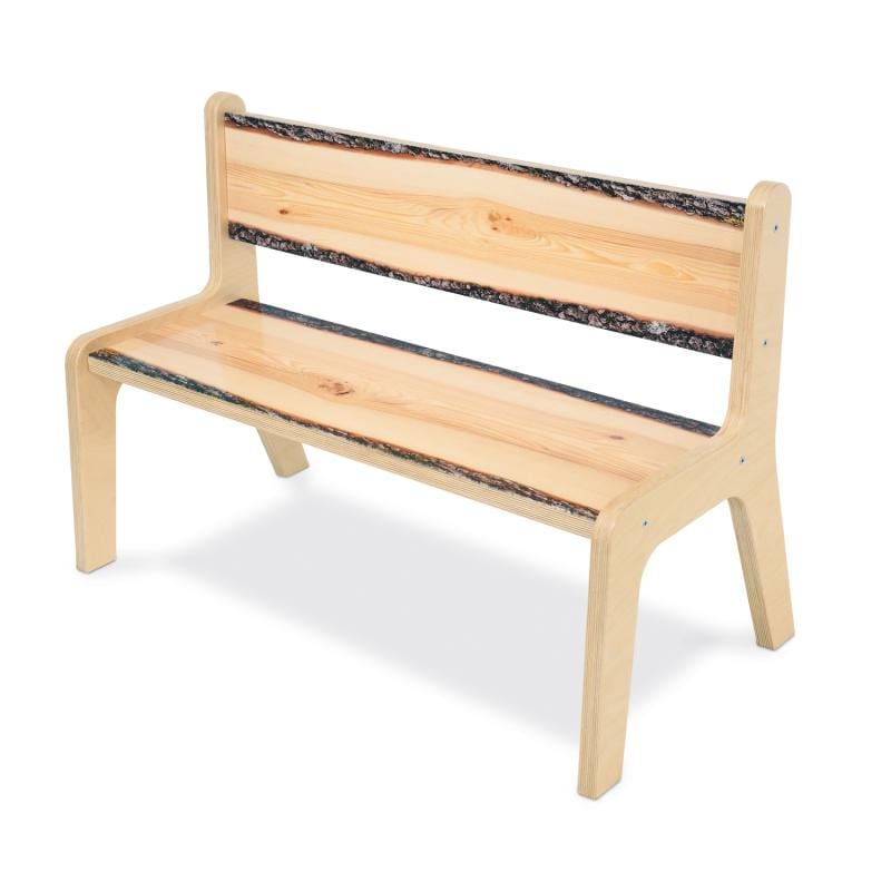 Whitney Brothers WB0897 Nature View Live Edge Bench 12H