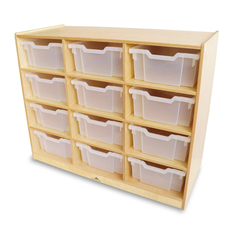 Whitney Brothers WB0912T 12 Tray Storage Cabinet