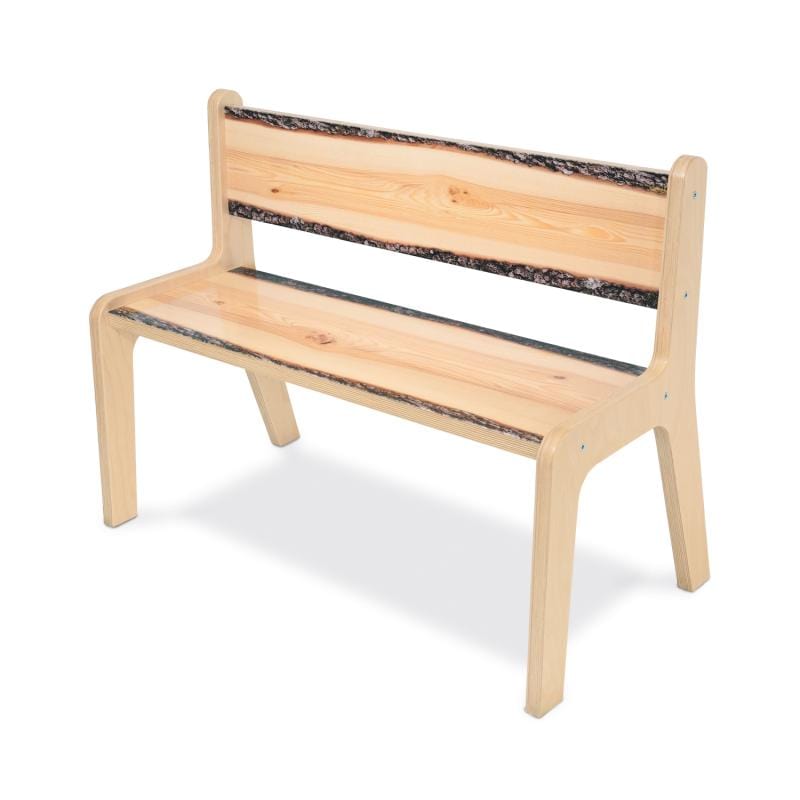 Whitney Brothers WB0917 Nature View Live Edge Bench 14H