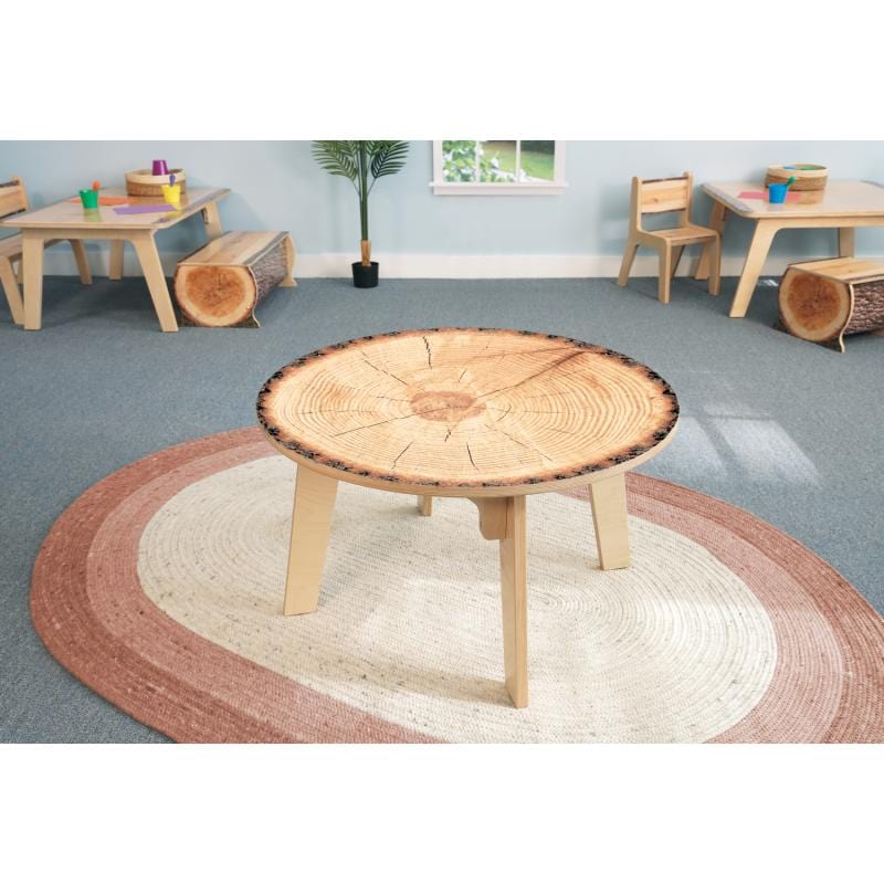 Whitney Brothers WB0932 Nature View Live Edge Round Table 18H