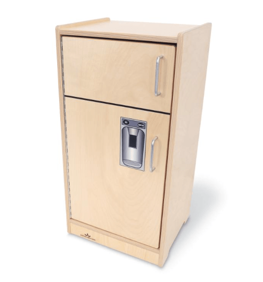 Whitney Brothers Let's Play Toddler Refrigerator - White or Natural