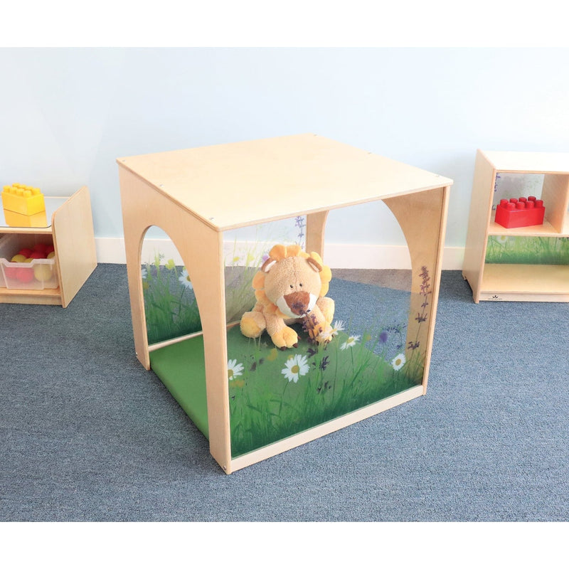Whitney Brothers WB2452 Nature View Playhouse Cube and Mat Set