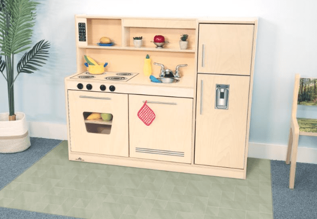 Whitney Brothers WB6451N Contemporary Kitchen Combo - Natural - WB6451N