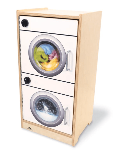Whitney Brothers WB7265 Let's Play Toddler Washer / Dryer - White - WB7265