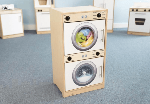 Whitney Brothers Contemporary Washer / Dryer - White or Natural