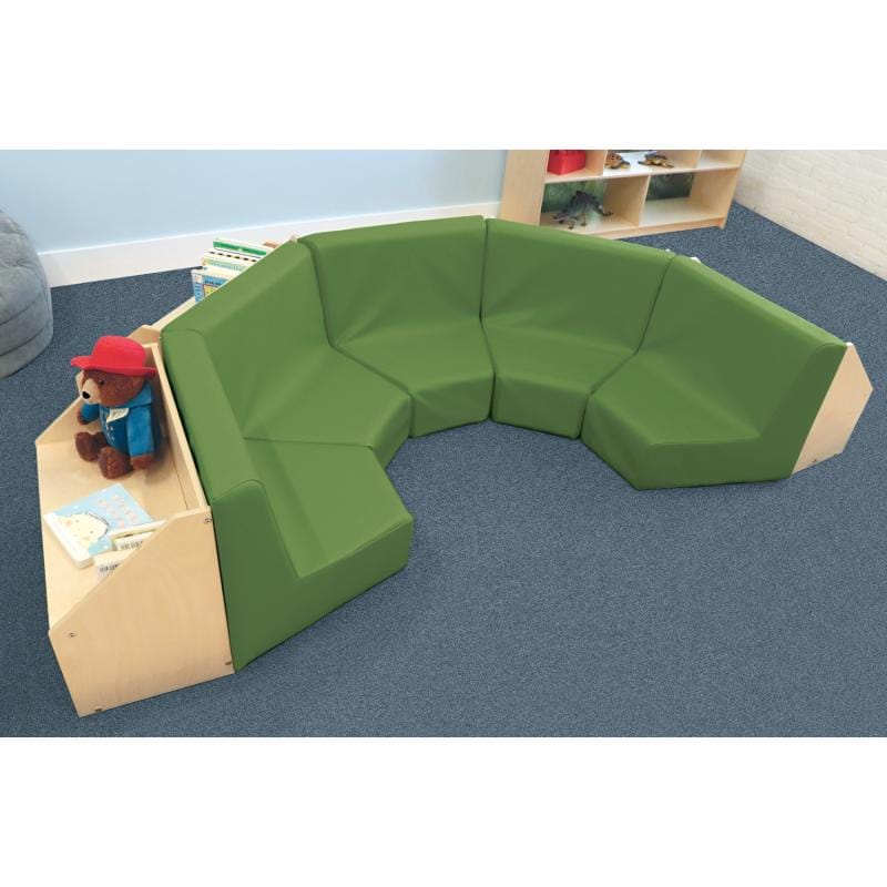 Whitney Brothers WB8510 Five Section Reading Nook