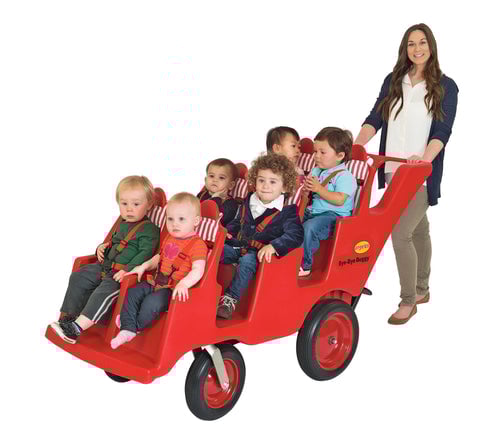 angeles bye bye buggy 6 seat never flat fat tire by angeles