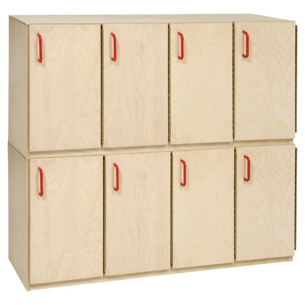 Wood Designs Stacking locker - Two Units