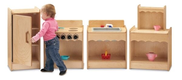 Dramatic Fridge Jonti-Craft Toddler Contempo Refrigerator – Dramatic Play Appliance