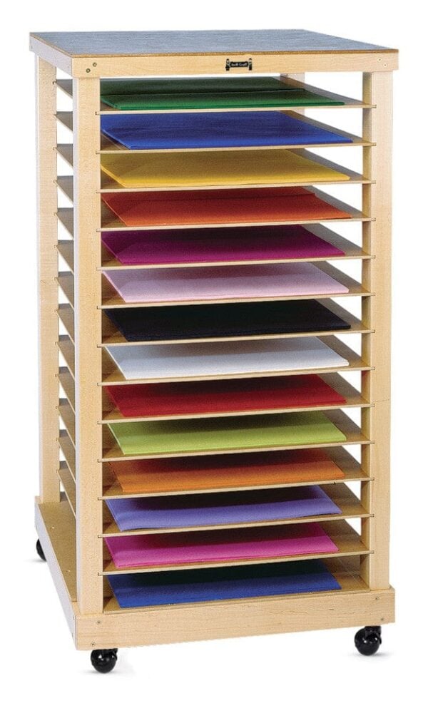 Paper Feeding Rack Jonti-Craft Paper Rack – Classroom Paper Storage